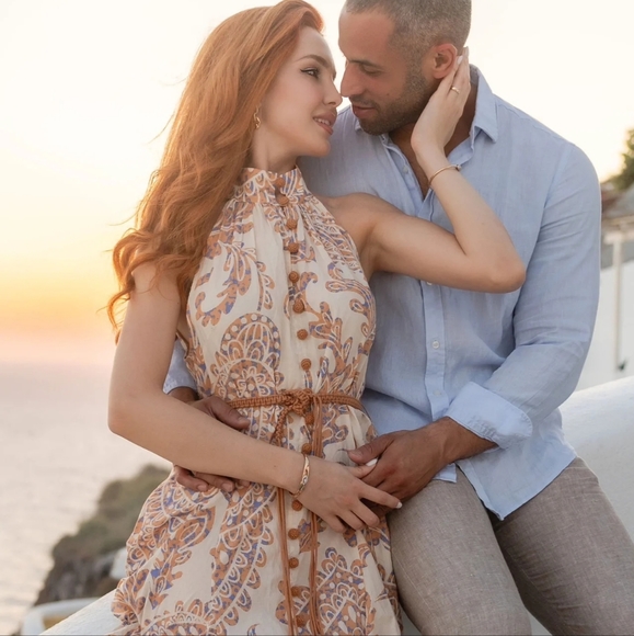 NWT Zara Printed Dress with Belt - 4786/111 - Picture 14 of 16